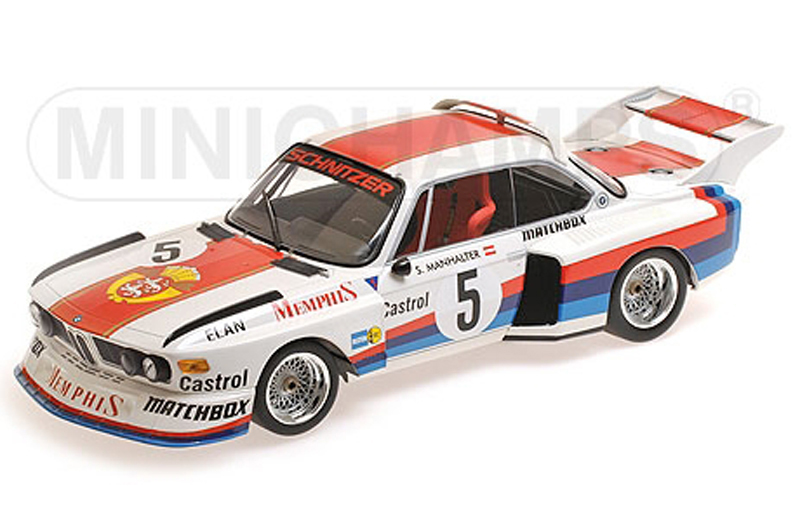 BMW 3.5 CSL 1977 Sieger HAVIROV INTERNATIONAL Sepp MANHALTER Memphis Matchbox 1:18 BMW 3.5 CSL 1977 Sieger HAVIROV INTERNATIONAL Sepp MANHALTER Memphis Matchbox 1:18